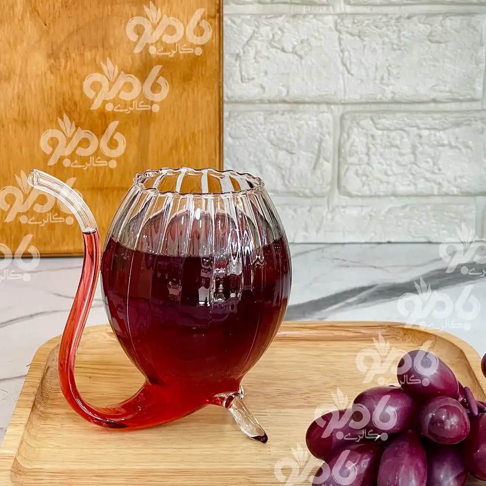 ماگ پیرکس نی سر خود کدو 334 — تصویر ۳