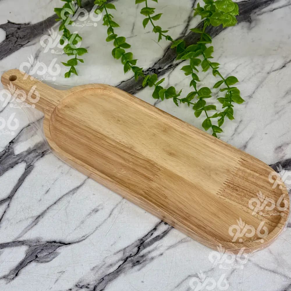 رولت خوری چوبی دسته دار رابروود