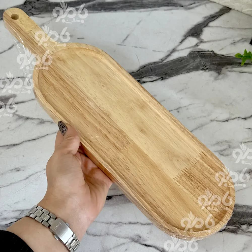 رولت خوری چوبی دسته دار رابروود — تصویر ۲
