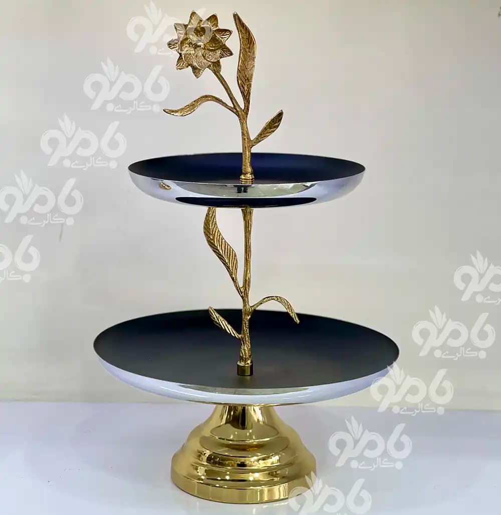 سرویس پذیرایی 5تکه فلزی نرگس 780/31 — تصویر ۴