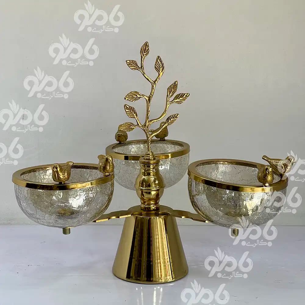 سرویس پذیرایی 5تکه گنجشک آبگز شامپاین 780/87 — تصویر ۶