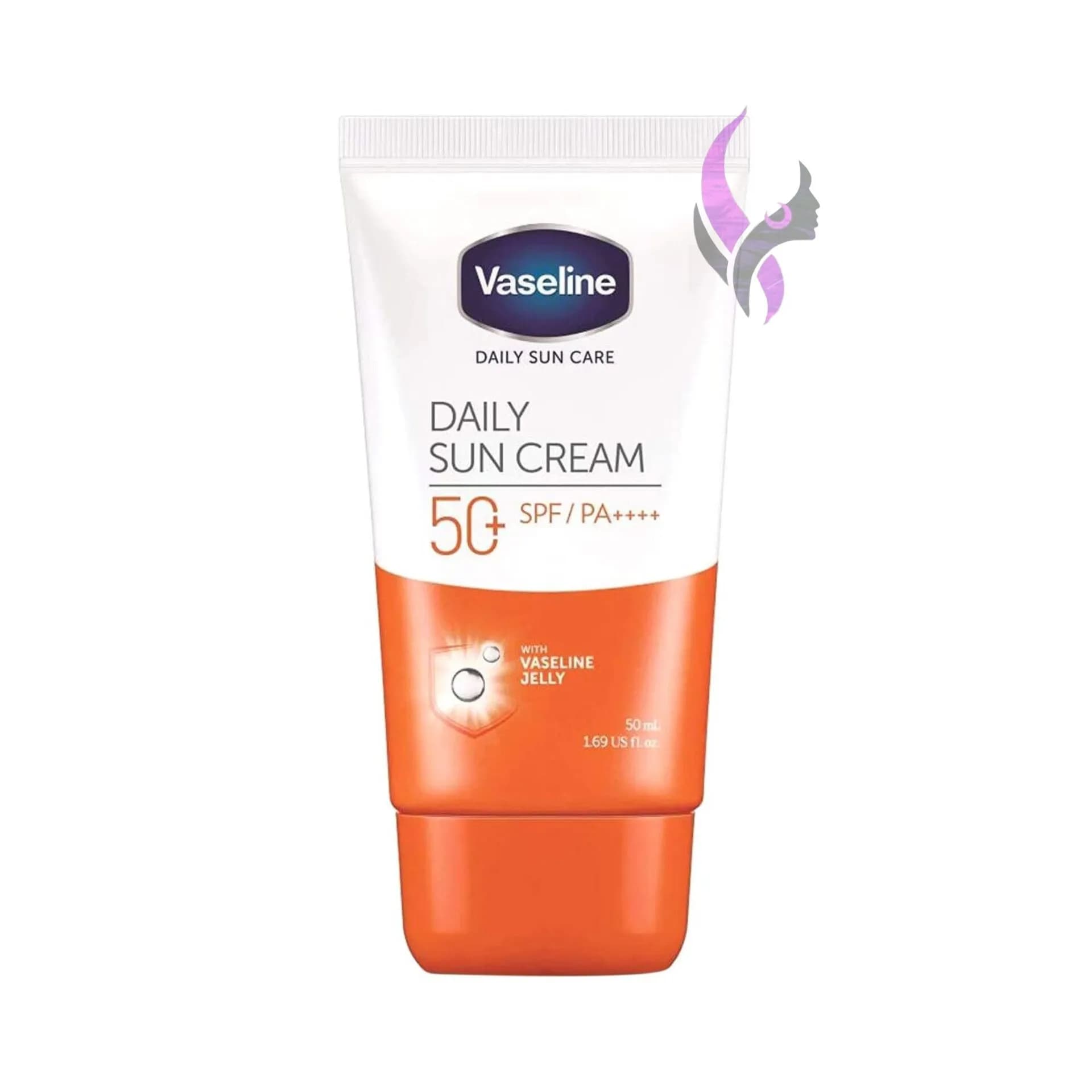 ضدآفتاب آبرسان و مرطوب کننده وازلین مدل Daily Sun SPF 50(50 میل)