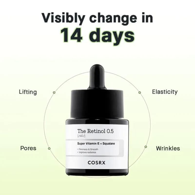سرم ضدچروک رتینول 0.5% کوزارکس COSRX — تصویر ۲
