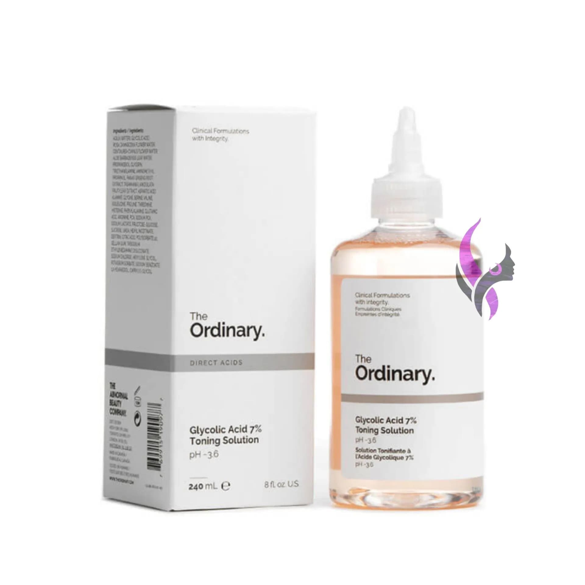 تونر روشن کننده گلیکولیک اسید 7% اوردینری 240 میل Ordinary