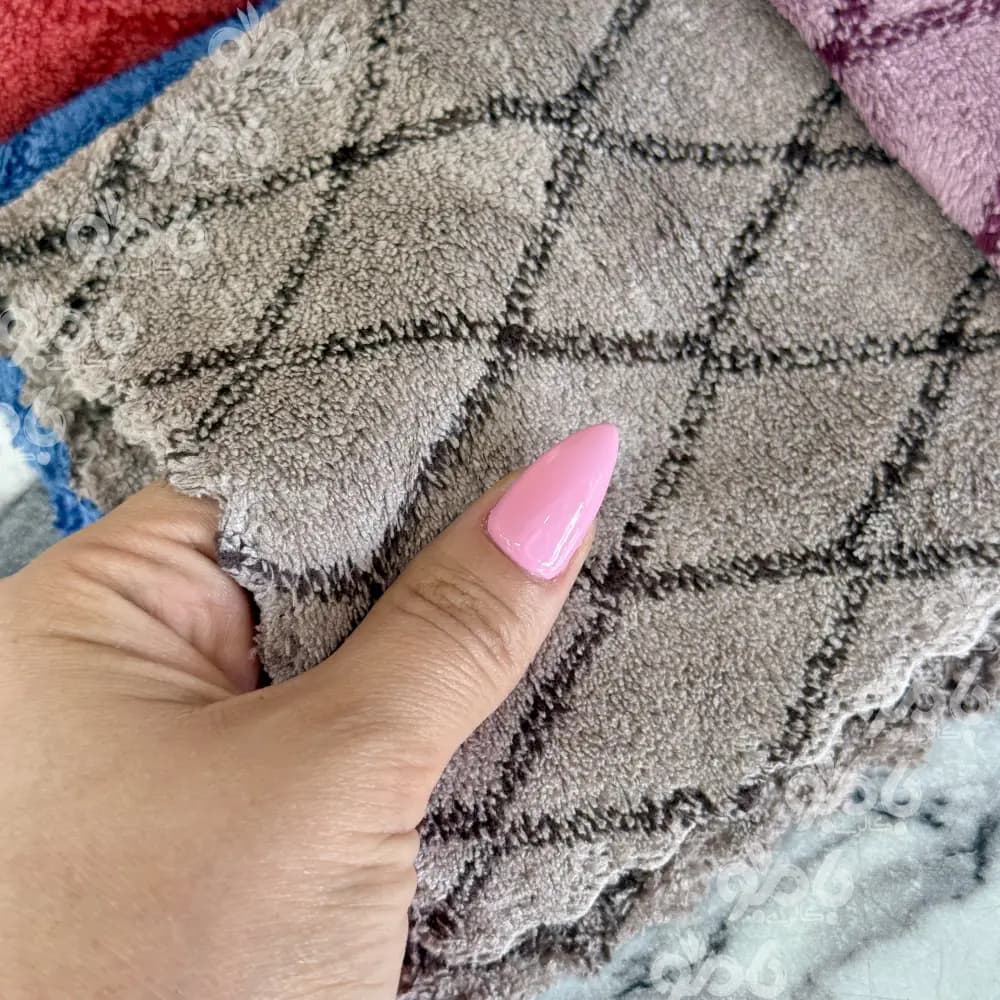 دستمال تنظیف 3عددی طرح لوزی — تصویر ۲