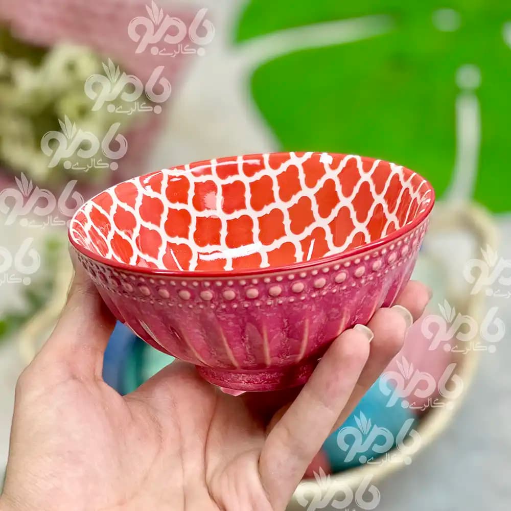 پیاله ماست برجسته دنی هوم گود رنگی — تصویر ۴