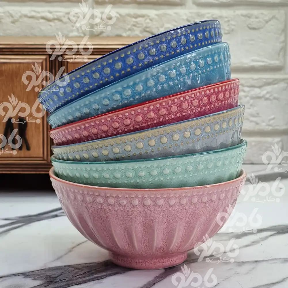 پیاله ماست برجسته دنی هوم گود رنگی — تصویر ۲