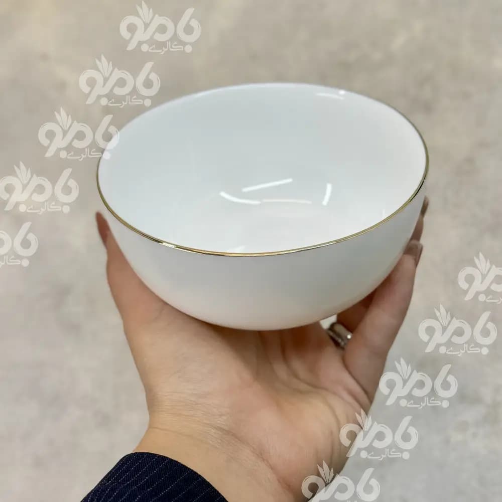 پیاله ماست خوری آرکوپال لب طلا دیوالی — تصویر ۲