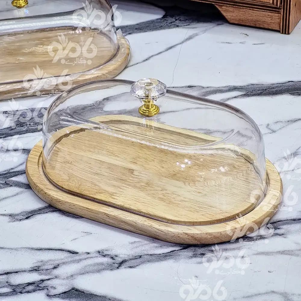ظروف چوبی کره خوری دنزی الماسی — تصویر ۳