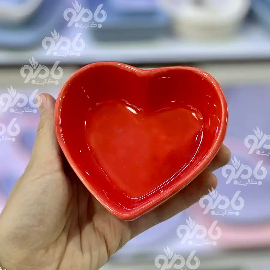 پیاله 6عددی قلب رنگی — تصویر ۴