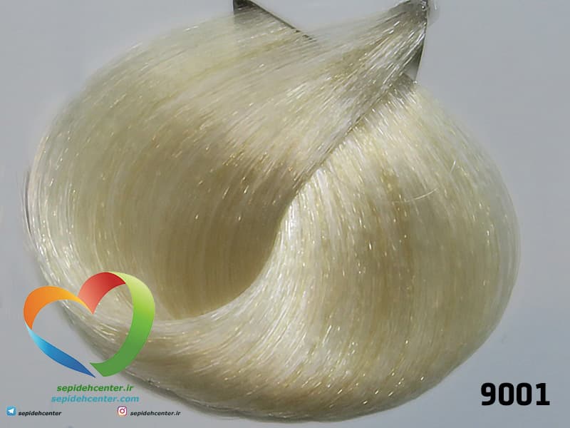 رنگ مو ی ترام کالر traum color یخی 9001