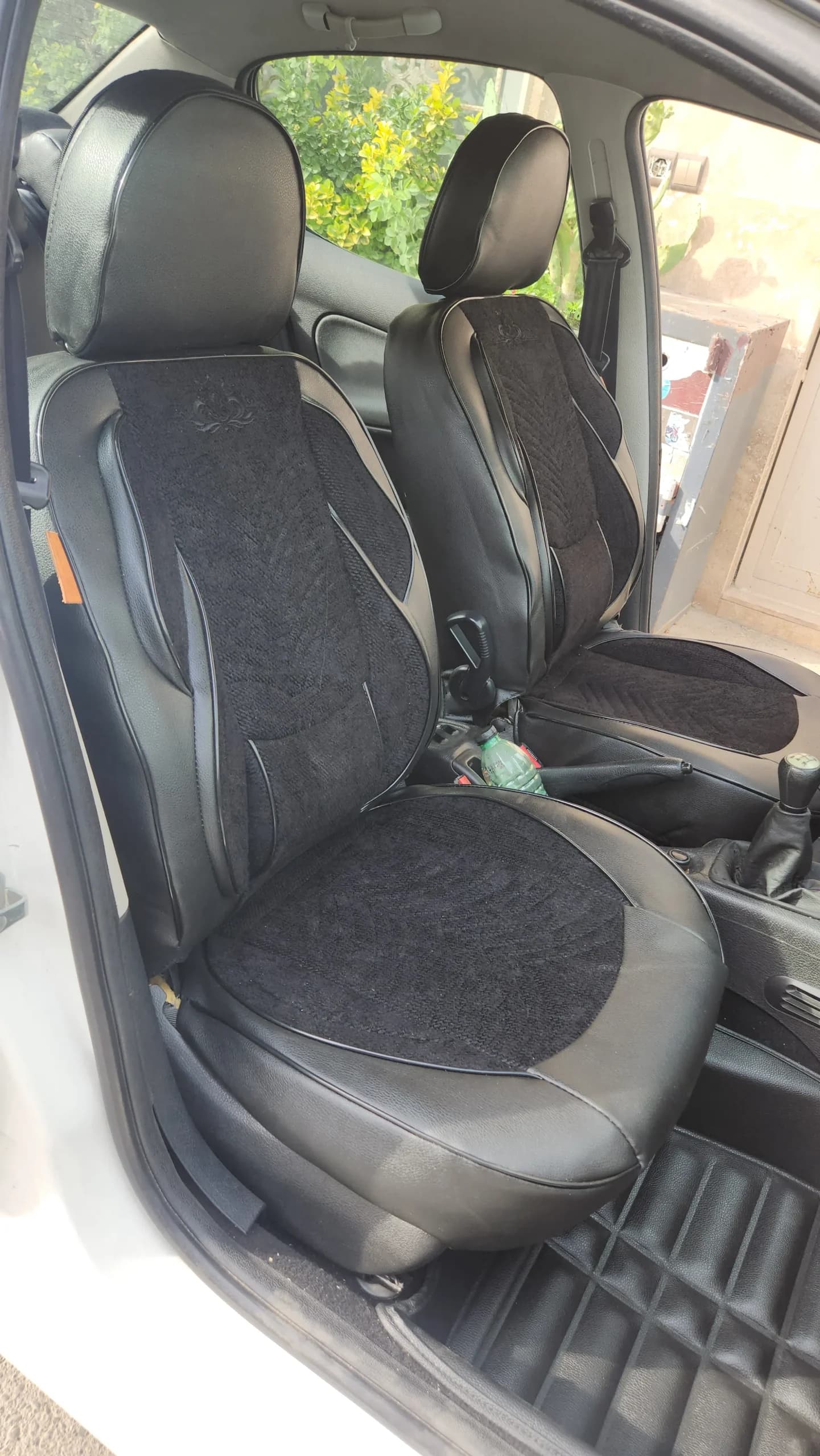 روکش صندلی طرح آئودی پژو 206 و 207 چرم و مخمل آذین روکش — تصویر ۴