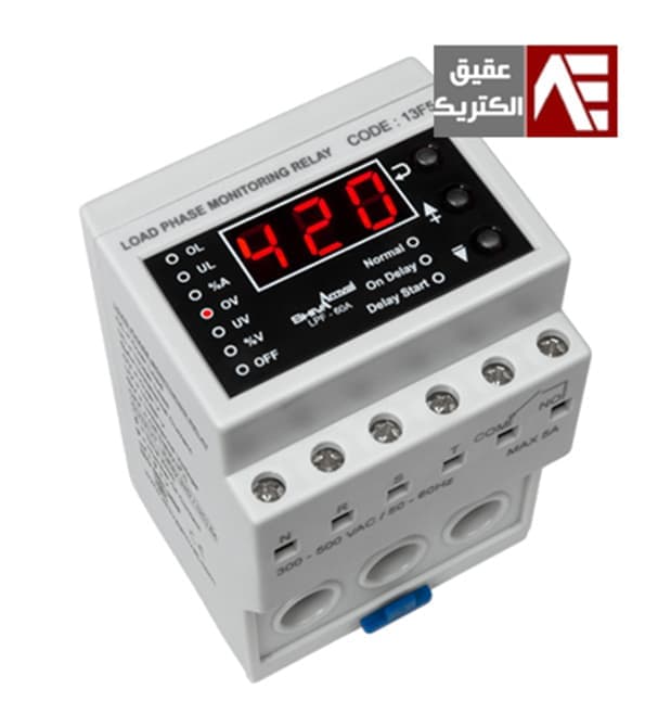 کنترل فاز بار شیوا امواج 60-1 آمپر مدل LPF-60A/13F5