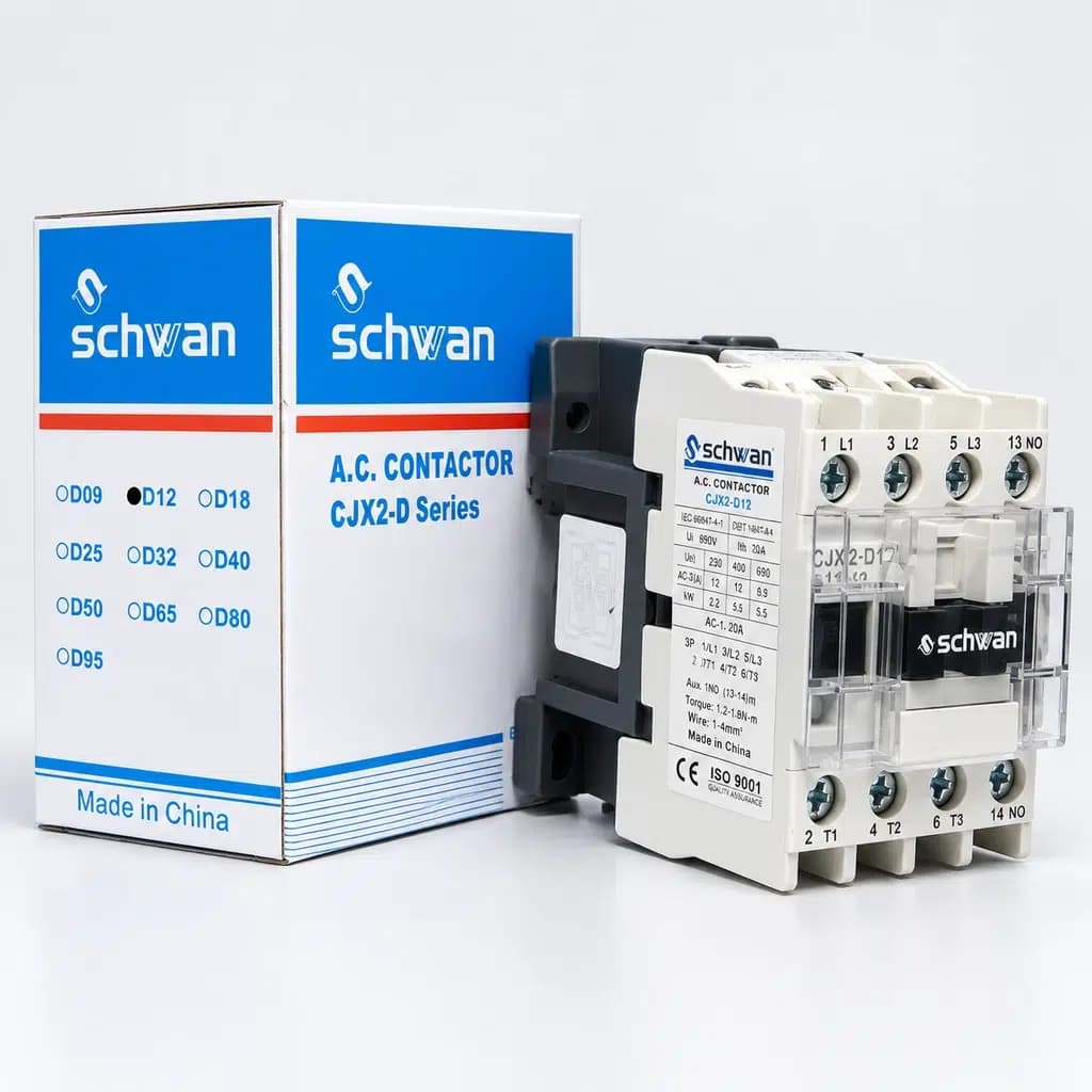 کنتاکتور چینی شوان 12 آمپر