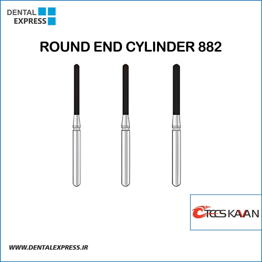 فرز الماسی توربین روندسیلندر تیزکاوان کد 882 (استوانه سر گرد بلند ROUND END CYLINDER)