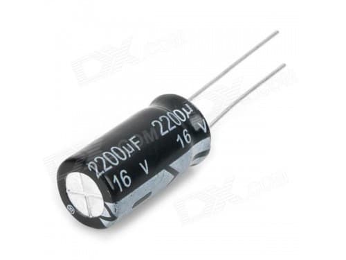 خازن 16volt/2200u