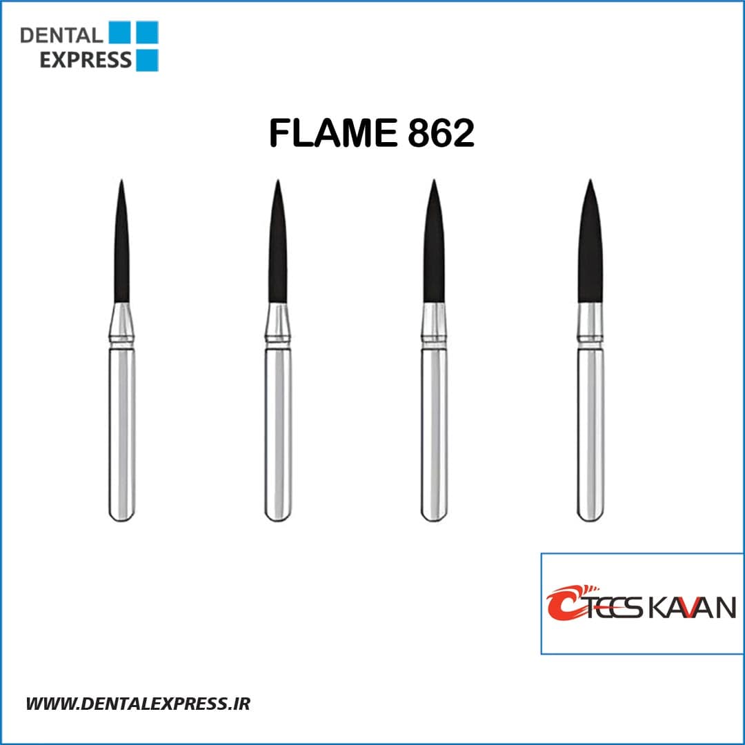 فرز الماسی توربین فلیم تیزکاوان کد 862 (شعله شمعی متوسط FLAME)