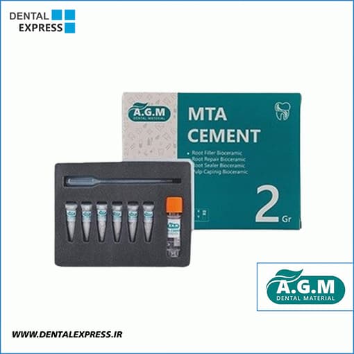 پودر سمان MTA دو گرمی AGM MTA Cement