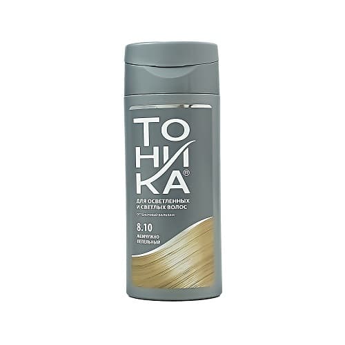 تونیکا 8.10 خاکستری مرواریدی شامپو رنگساژ حجم 150 میل