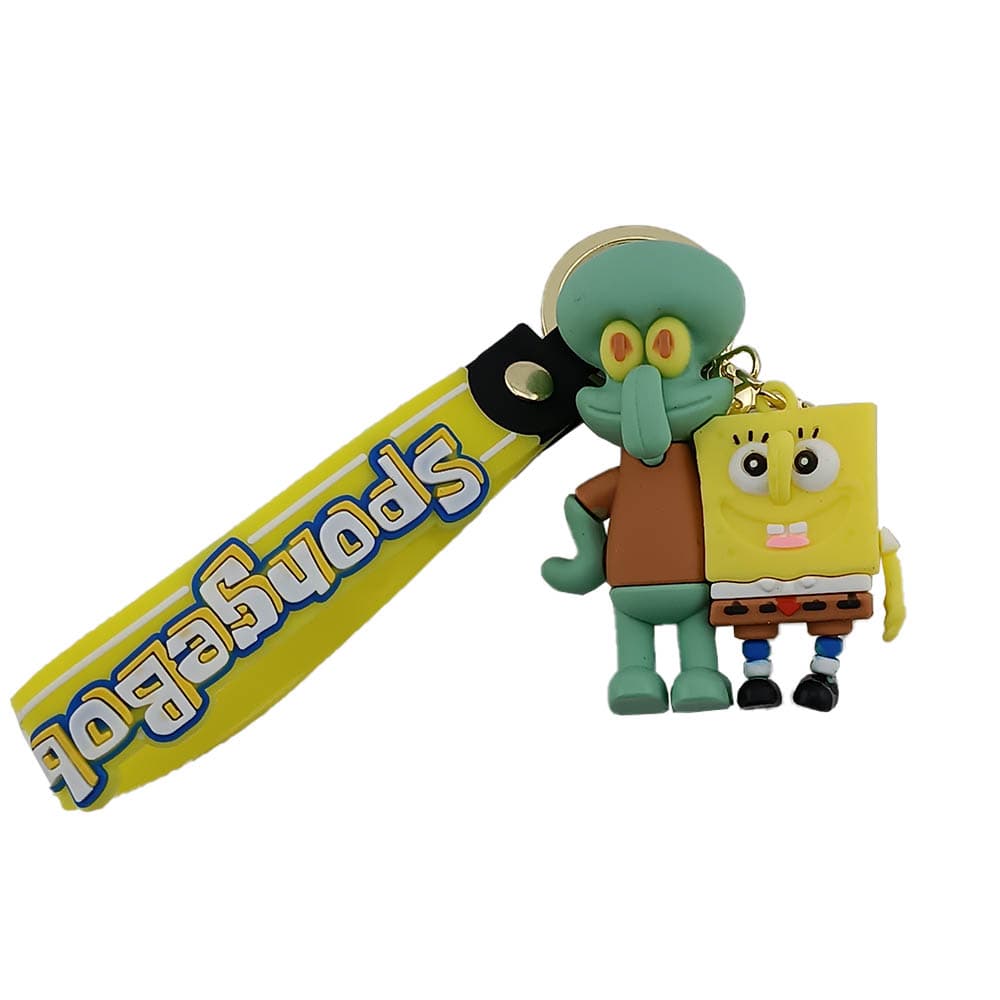 جاکلیدی سیلیکونی باب اسفنجی و اختاپوس مدل Best Friends