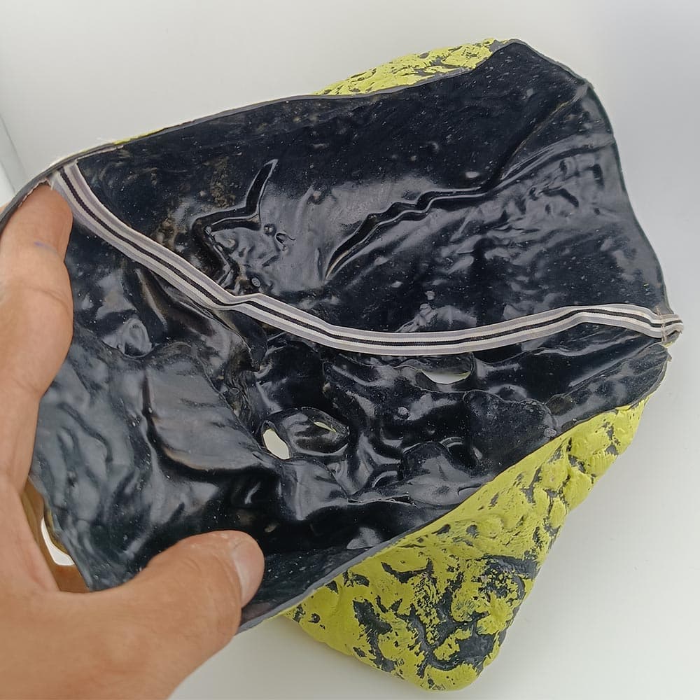 ماسک لاتکس اسکلت تک چشم — تصویر ۶
