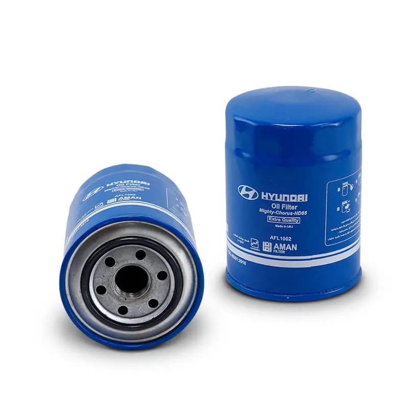 فیلتر روغن کامیونت هیوندا تک طرح اصلی امان AFL1002