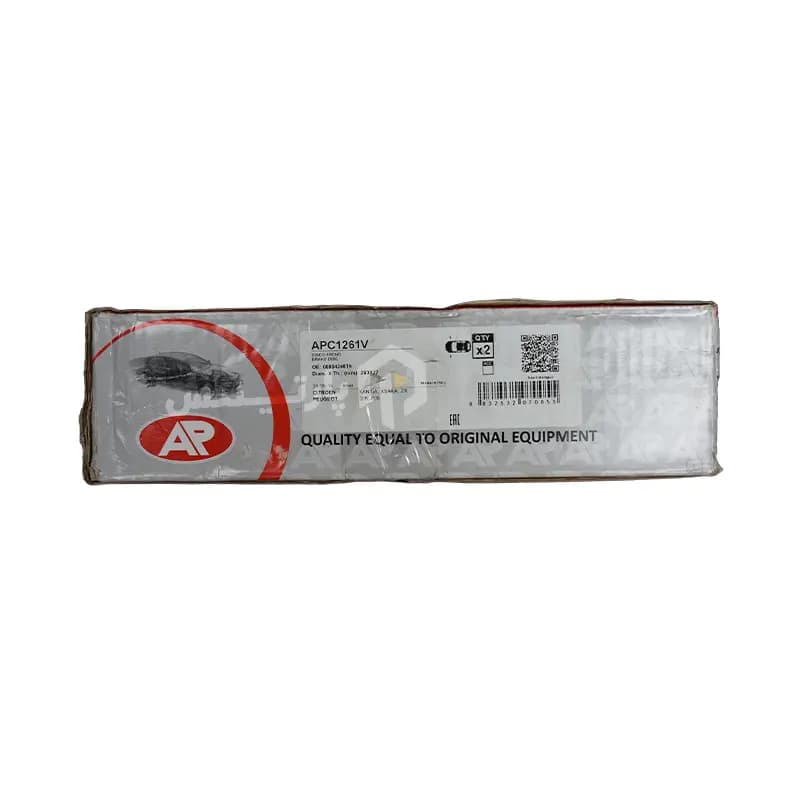 دیسک ترمز جلو زانتیا برند ایتالیایی AP مدل APC1261V (2 عددی) — تصویر ۳