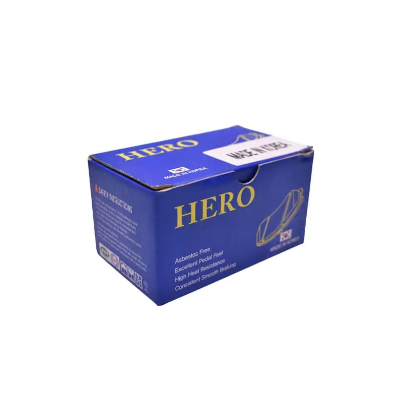 لنت ترمز عقب رانا برند هیرو (CTR کره اصلی) کد SMB10019
