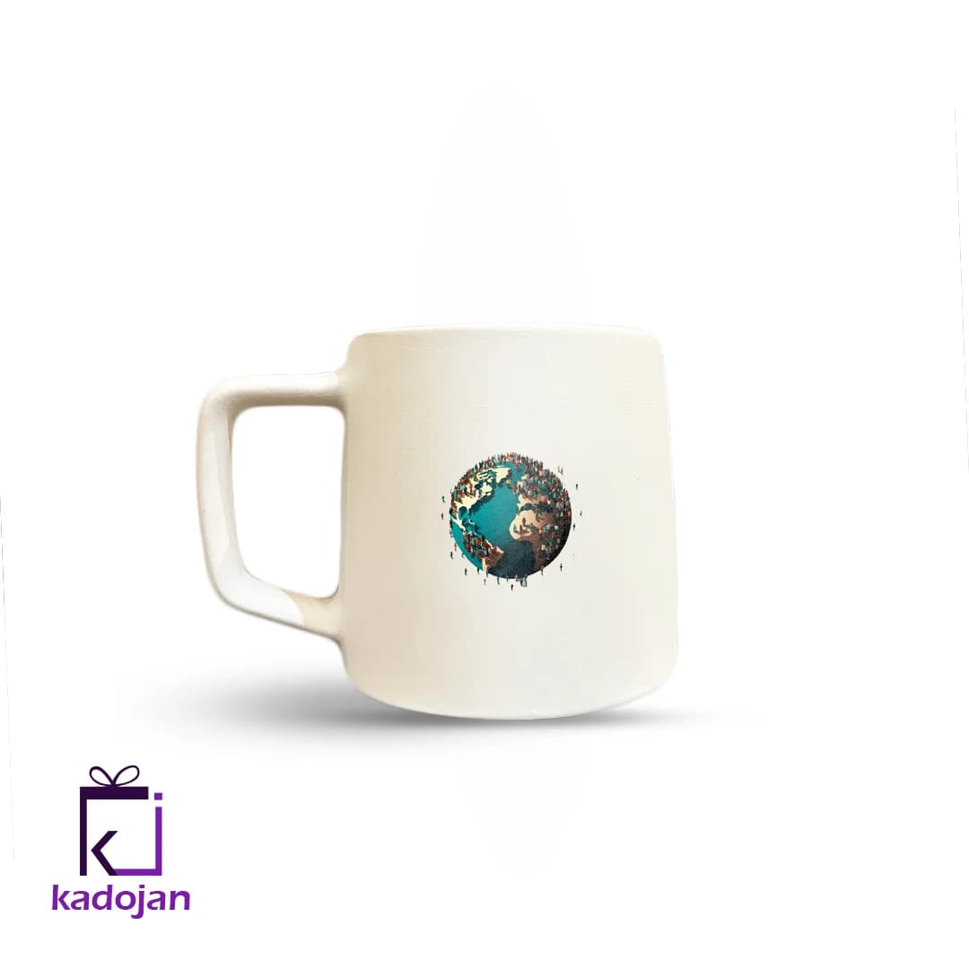 ماگ فانتزی طرح کره زمین کد 1755