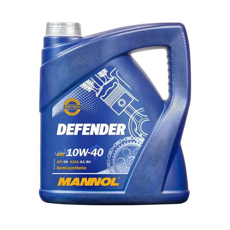 روغن موتور مانول دیفندر 10W-40 SN یک و چهار لیتری