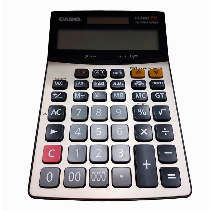 ماشین حساب CASIO DJ-240D