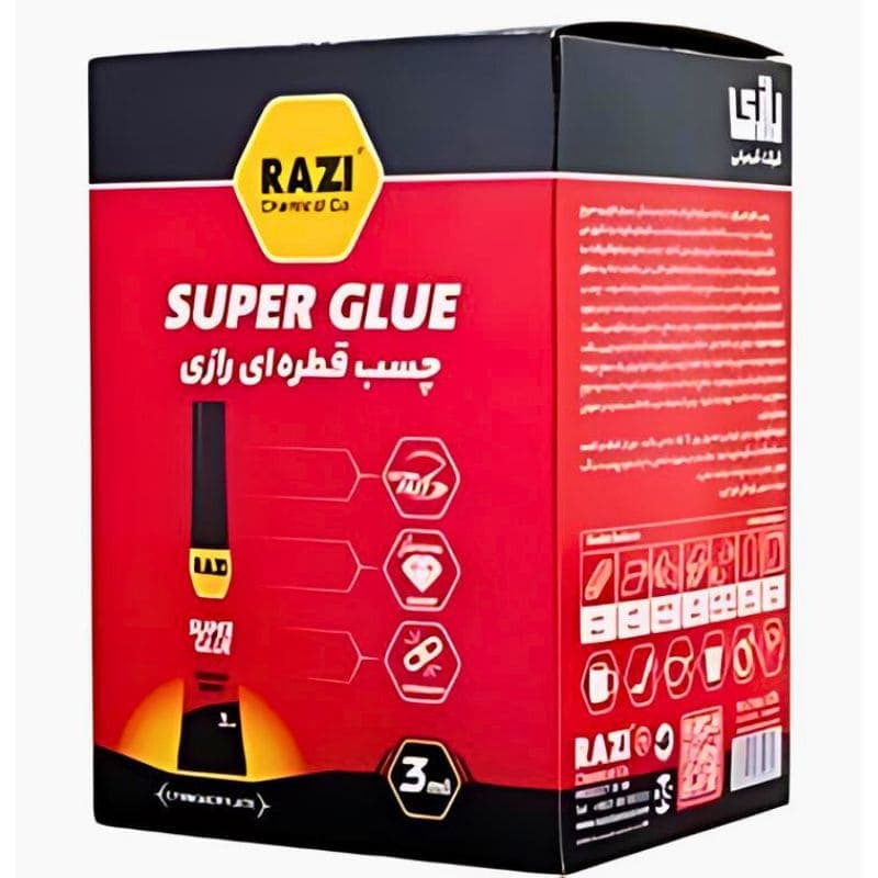 چسب قطره ای رازی 144 عددی — تصویر ۳