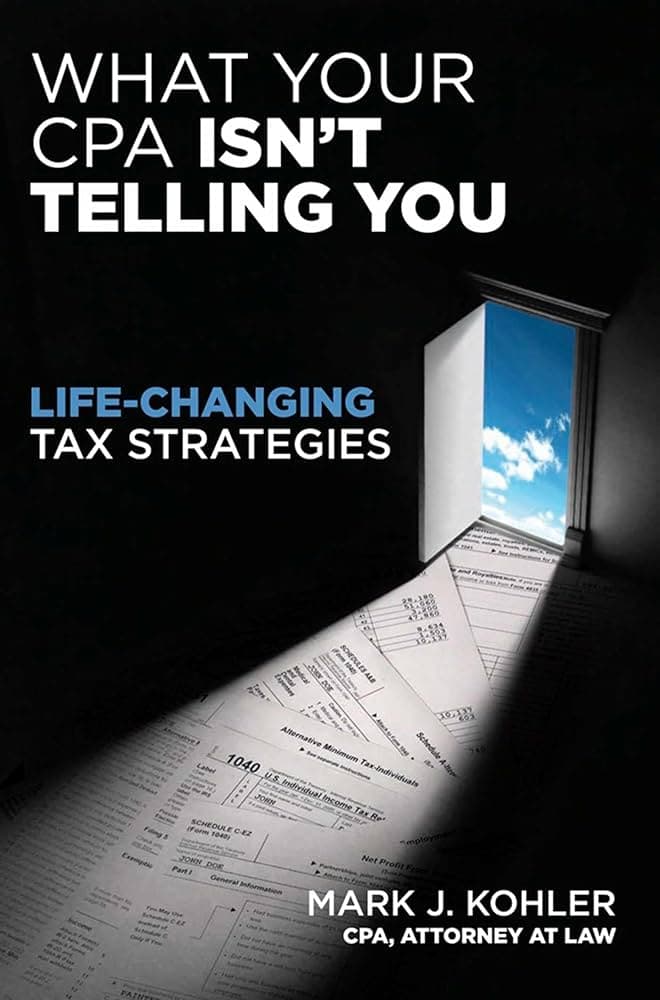 کتاب What Your CPA Won’t Tell You (آنچه حسابدار رسمی‌تان به شما نمی‌گوید) نسخه انگلیسی PDF