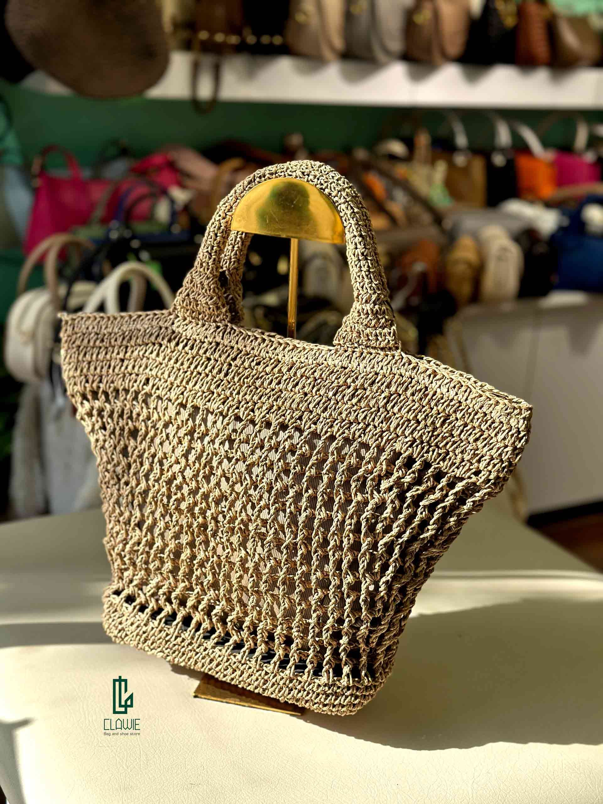 👝 کیف وارداتی رافیا : Summer texture