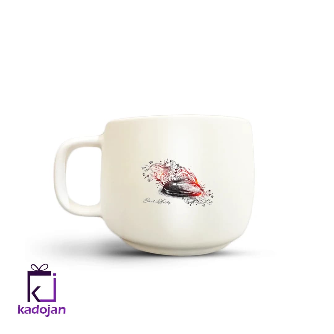 ماگ فانتزی طرح دار کد 1603