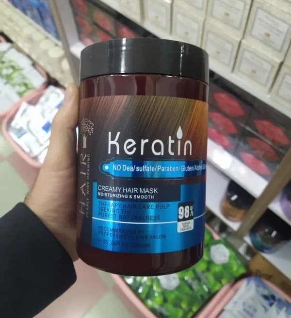 ماسک مو کراتین بادام HAIR برزیل — تصویر ۲