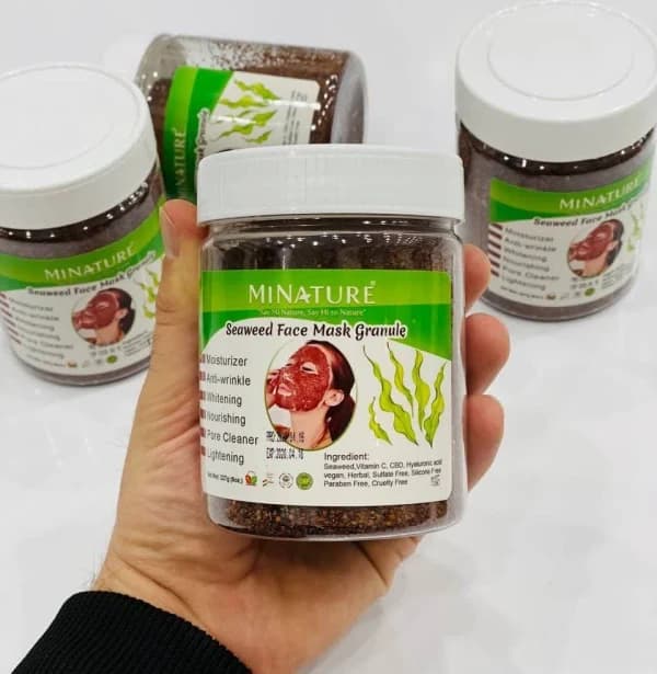 ماسک جلبک گرانول برند میناتور حجم 227 گرم — تصویر ۲