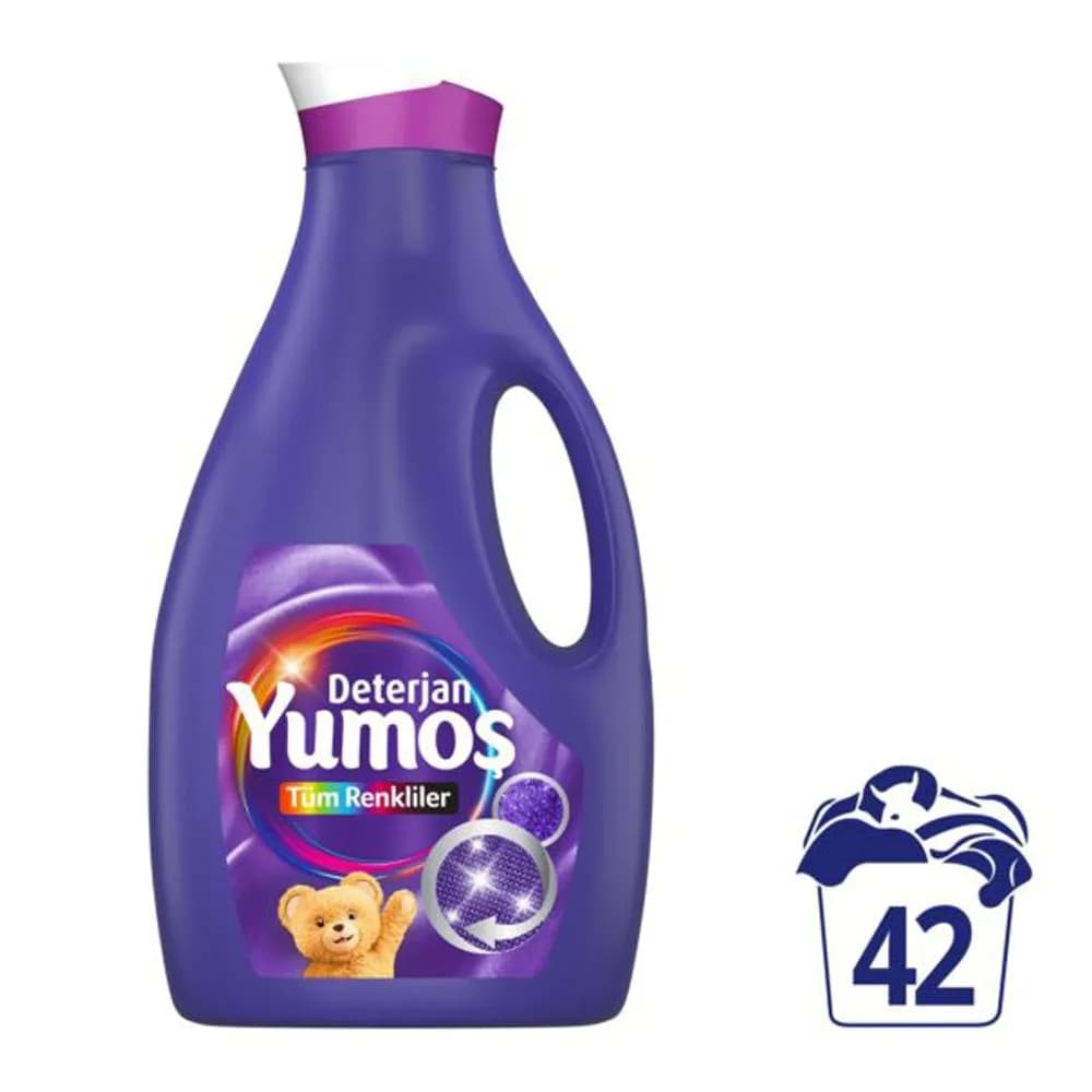 مایع لباسشویی یوموش Yumos مناسب انواع لباس 2520 میل — تصویر ۳