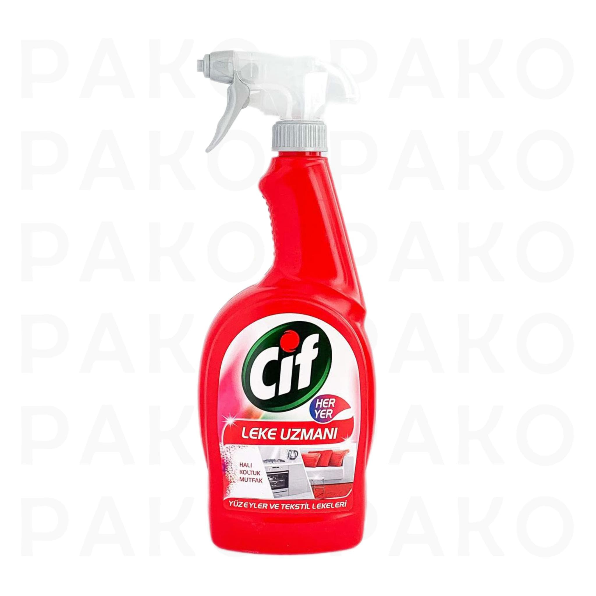 اسپری چند منظوره سیف برای تمامی سطوح حجم 750 میل cif