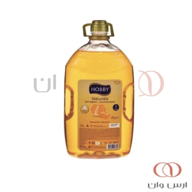 مایع دستشویی هوبی HOBBY رایحه گریپ فروت حجم 3 لیتر — تصویر ۲