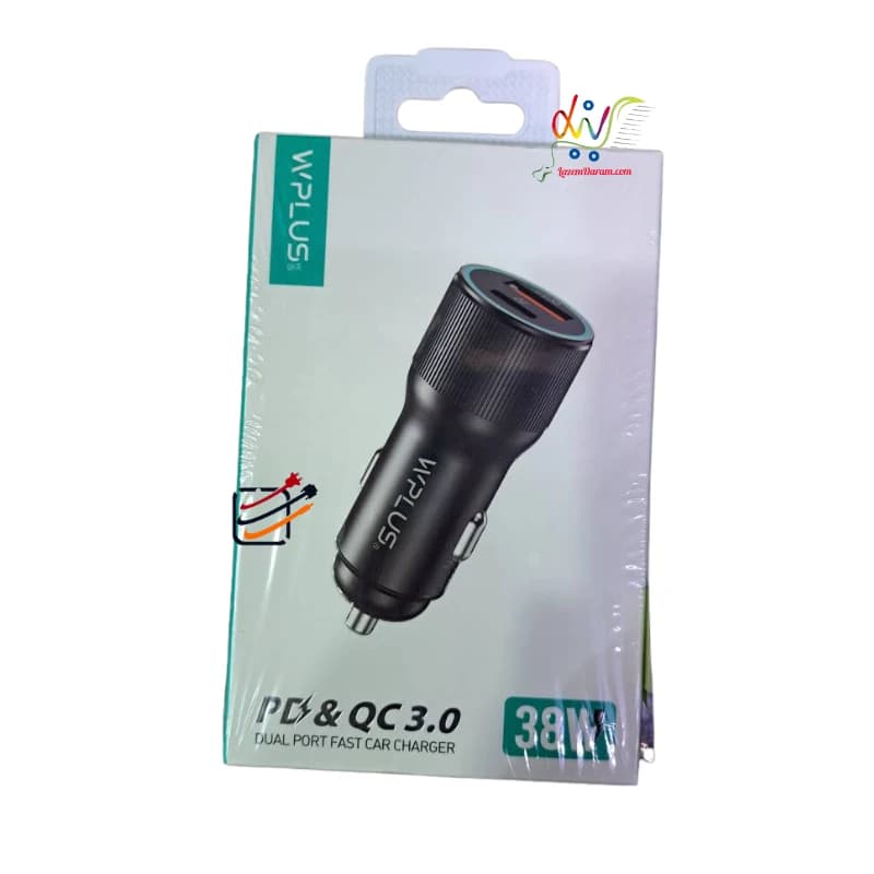 شارژر فندکی PD -WPLUS-C04-38W