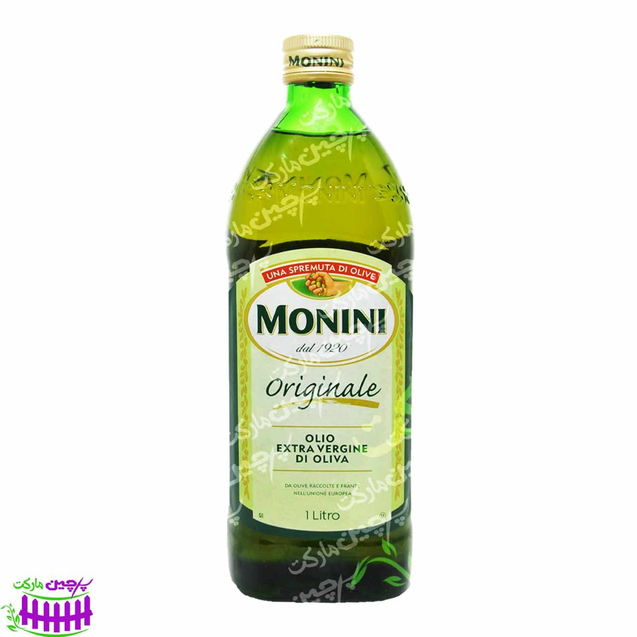 روغن زیتون فرابکر ( با بو ) اورجینال یک لیتر مونینی – monini