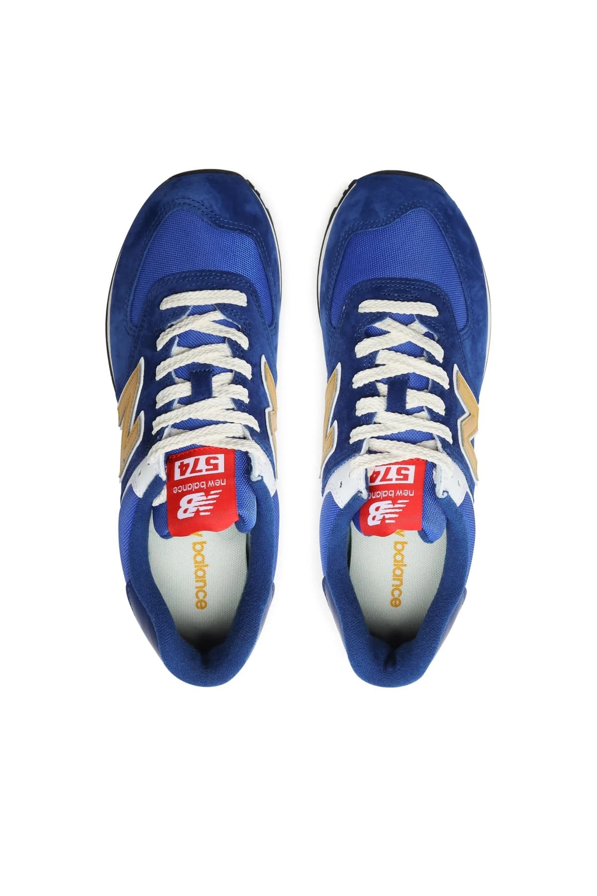 کفش اسنیکر نیو بالانس مردانه آبی بیسیک راسته اسپرت | New Balance U574HBG-0363 VN — تصویر ۴