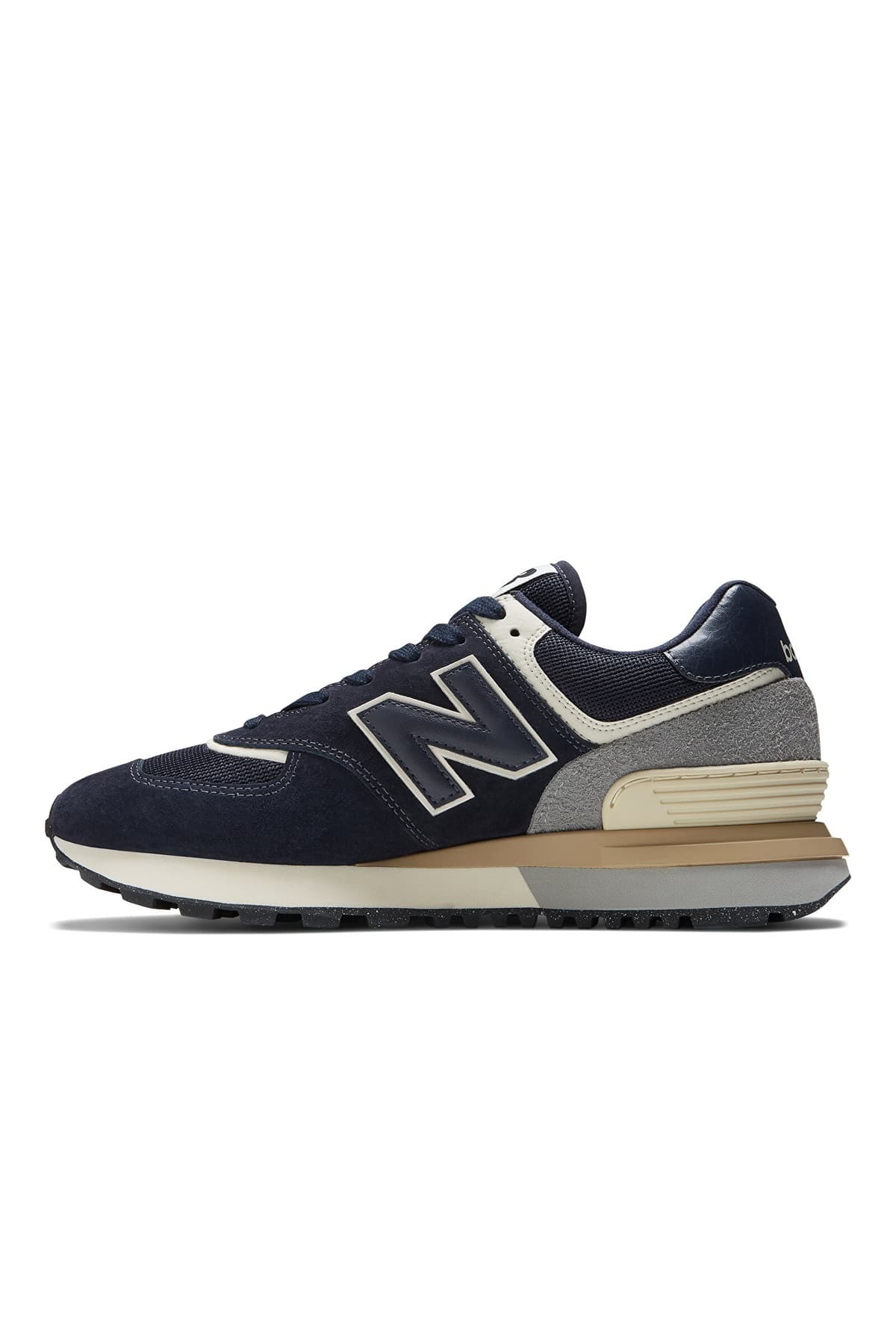 کفش اسنیکر نیو بالانس مردانه پارچه آبی سرمه ای راسته Daily/روزانه | New Balance U574LGBN ID — تصویر ۲