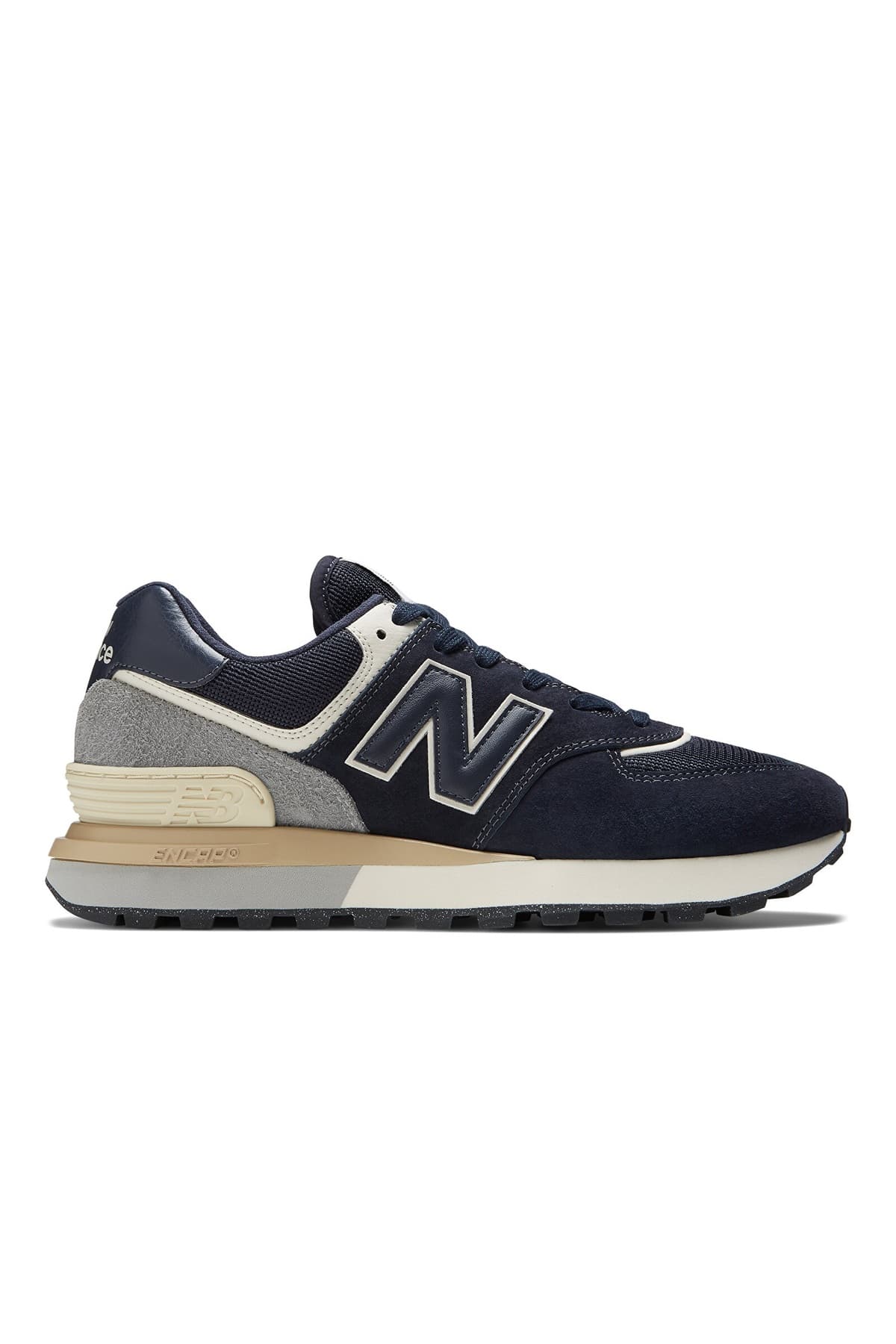کفش اسنیکر نیو بالانس مردانه پارچه آبی سرمه ای راسته Daily/روزانه | New Balance U574LGBN ID