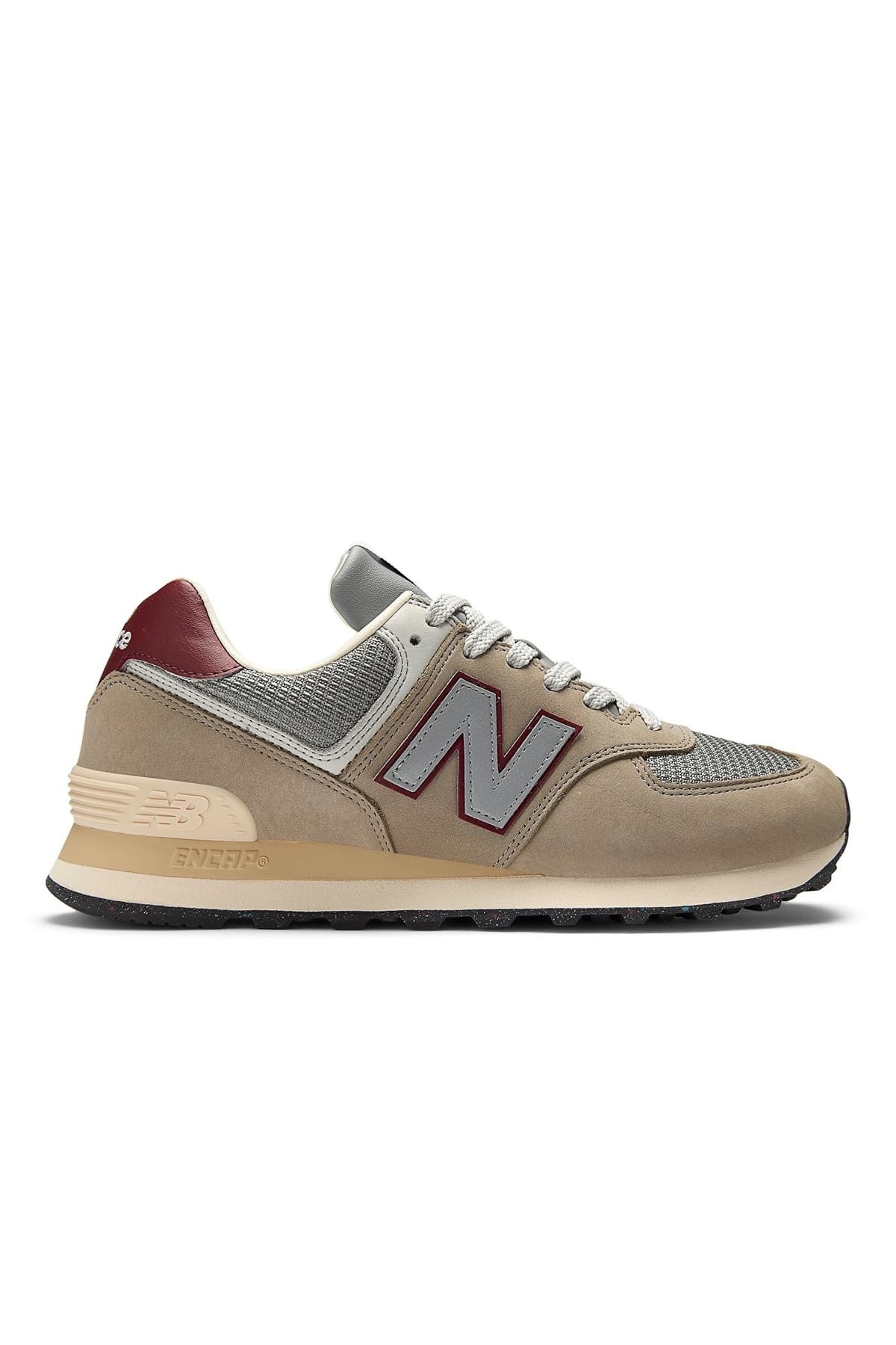کفش اسنیکر نیو بالانس مردانه منسوجات زرد رنگارنگ اسپرت | New Balance U574SKB ID
