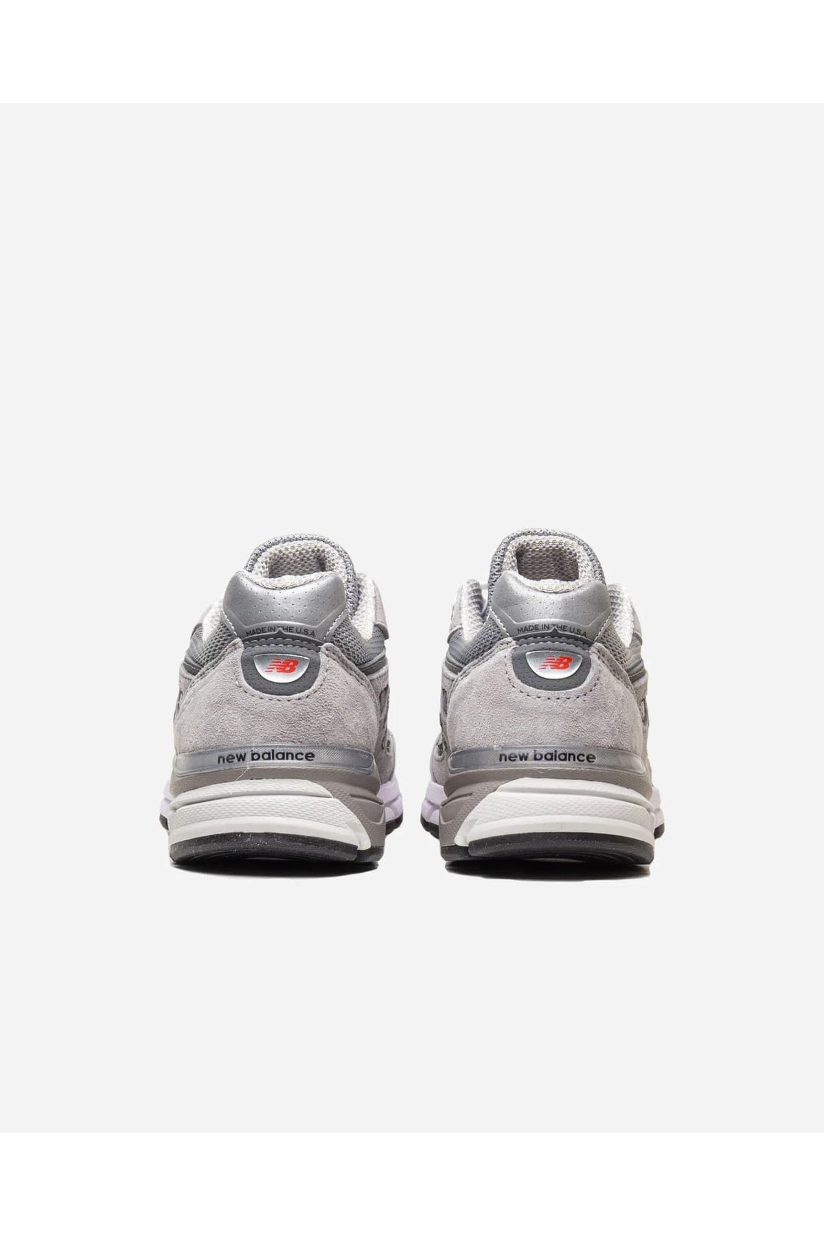 کفش اسنیکر نیو بالانس مردانه پارچه خاکستری بیسیک راسته کژوال/روزمره | New Balance U990GR4 US — تصویر ۳