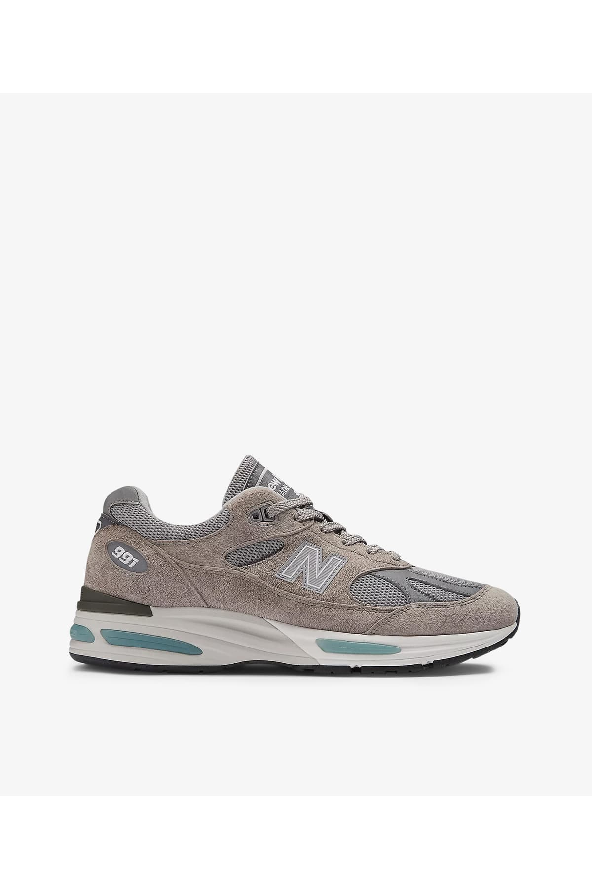 کفش اسنیکر نیو بالانس مردانه منسوجات خاکستری بیسیک راسته کژوال/روزمره | New Balance U991GL2 VN