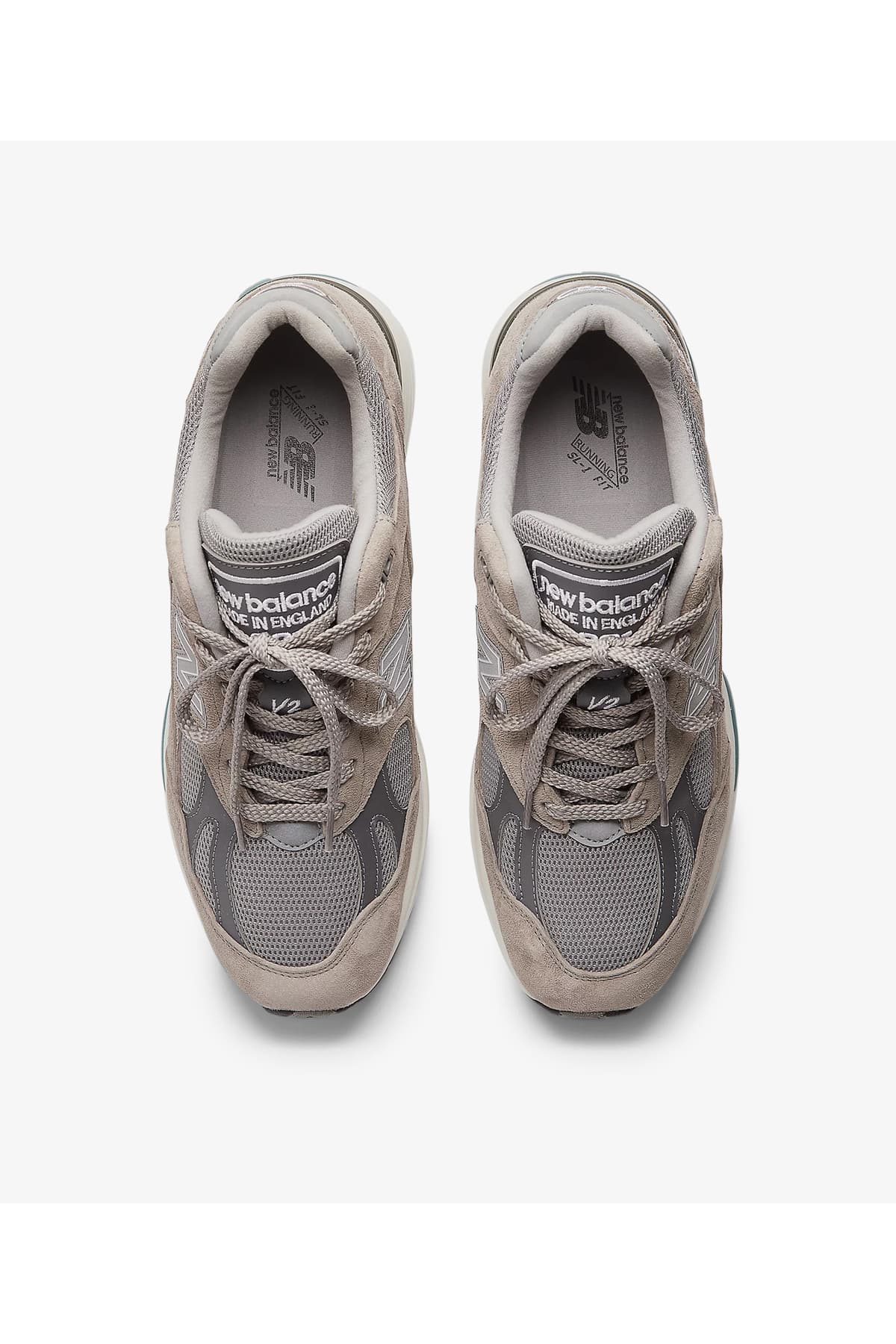 کفش اسنیکر نیو بالانس مردانه منسوجات خاکستری بیسیک راسته کژوال/روزمره | New Balance U991GL2 VN — تصویر ۲