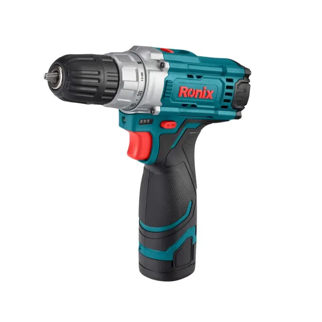 کیت دریل شارژی 12 ولت تک باطری 19 پارچه مدل RS-8613 — تصویر ۳